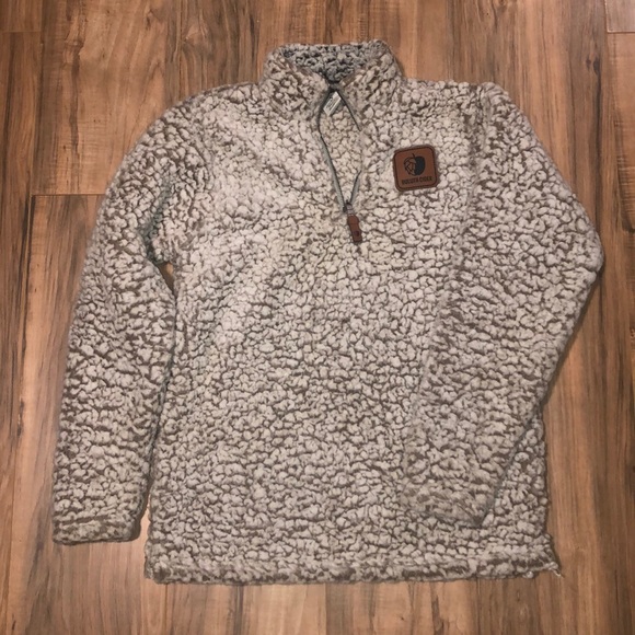 J. America Jackets & Blazers - 1/4 Zip Sherpa Duluth Cider